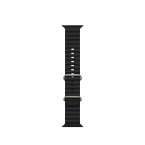 [6290360804231] Smartix Premium Silicone Strap For Apple watch 49,/45/44/42 Black