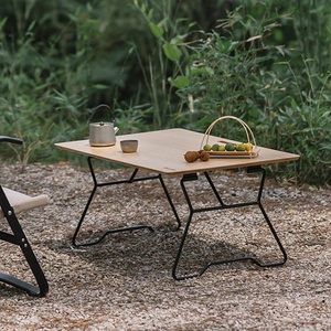 [6927595706893] Naturehike small Outdoor bamboo table (TH) - bamboo