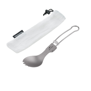 [6927595734773] Naturehike Titanium alloy outdoor travel folding tableware - titanium-fork spoon