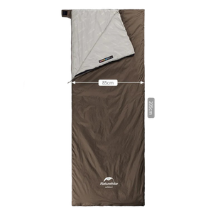 [6927595777985] Naturehike 2021 new LW180 mini sleeping Bag Grayish XL - Brown