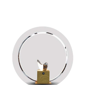 [71200009] Hypnotek Wood Color LED Table Lamp - Big