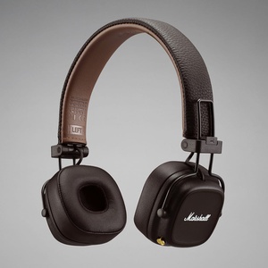 [7340055388665] Marshall Major IV Wireless Headphones Brown