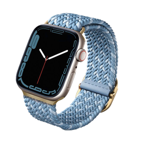 [8886463679463] Uniq Aspen Designer Edition Braided Apple Watch Strap 41/40/38mm - Cerulean Blue