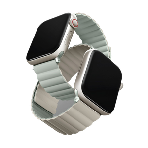 [8886463680797] Uniq Revix Reversible Magnetic Apple Watch Strap 41/40/38mm - Sage (Sage/Beige)