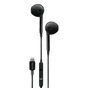 [PD-LSTEP-BK] Soundtec By Porodo Stereo Earphone Lightning With 3-Button Controls - Black