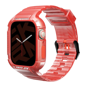 [SK-WS-SAIDO-RED45] Skinarma Apple Watch Strap Saido 45/44mm - Red