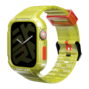 [SK-WS-SAIDO-YEL45] Skinarma Apple Watch Strap Saido 45/44mm - Neon Yellow