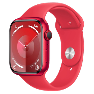 [TRMRXG3QA/A] Apple Watch Series 9 GPS 41mm (PRODUCT)RED Aluminium Case with (PRODUCT)RED Sport Band - S/M