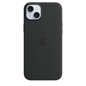 [TRMT103ZM/A] Apple iPhone 15 Plus Silicone Case with MagSafe - Black