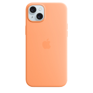 [TRMT173ZM/A] Apple iPhone 15 Plus Silicone Case with MagSafe - Orange Sorbet