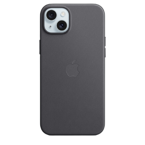 Apple iPhone 15 Plus FineWoven Case with MagSafe - Black