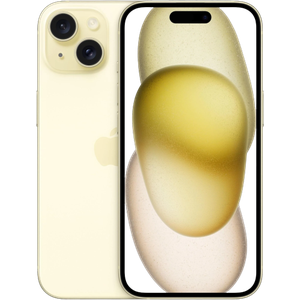 [TRMTP83AA/A] هاتف آبل آيفون 15 265GB -  اللون اصفر