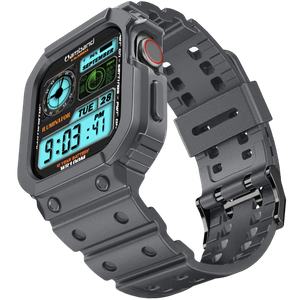 [TUP-HM] Amband Moving Fortress - Sport Series Apple Watch Band - 42/44 - Gray