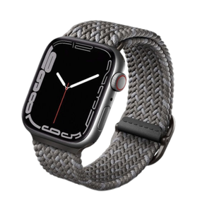 [UNIQ-45MM-ASPDEPGRY] Uniq Aspen Designer Edition Braided Apple Watch Strap 42/44/45mm - Pebble Grey