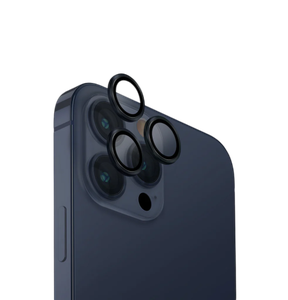 [UNIQ-IP6.1P(2023)-ALENSDBLU] Uniq Optix Iphone 15 Pro 6.1 Aluminium Camera Lens Protector - Deep Navy (Dark Blue)