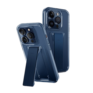 [UNIQ-IP6.7P(2023)-HELMDBLU] Uniq Hybrid Iphone 15 Pro Max 6.7 Heldro Mount With Stand - Ultramarine (Deep Blue)