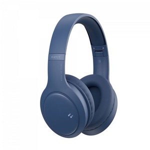[6939119098339] Havit H633BT Audio Series Bluetooth Headphone - Blue