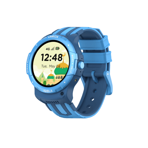 iQibla Qwatch K1s Kids Smart watch - Blue