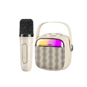 [6941027644393] WEKOME D43 Karaoke Speaker - Beige