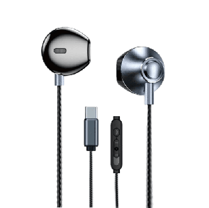 [6941027640500] WEKOME YB08 BLACKIN SERIES - HiFi USB-C Wired Headphones - Black