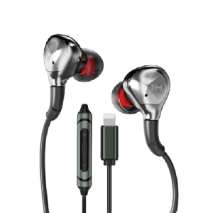 [6941027632079] WEKOME YC06 Blackin Series - HiFi Lightning Wired Headphones - Black