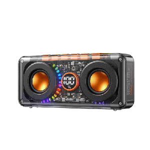 [6941027645949] WEKOME D42 Vanguard Series Mecha Wireless Speaker - Black