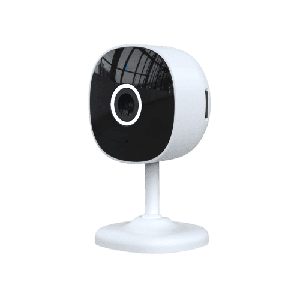 [7834953556894] Powerology Indoor Wifi Smart Camera - White