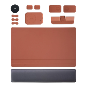 [6972222514772] MOFT 10 in1 Smart Desk Mat+Digital Set- Nondigital Set - Sienna brown