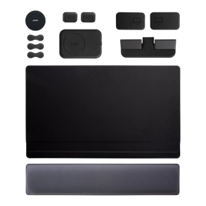 [6972222514773] MOFT 10 in1 Smart Desk Mat+Digital Set- Nondigital Set - Night black