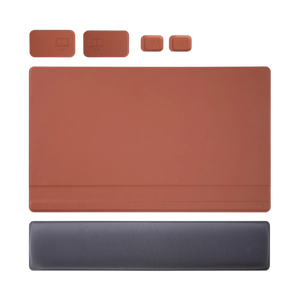 [6972222514775] MOFT 6 in1 Smart Desk Mat + Digital Set - Sienna brown