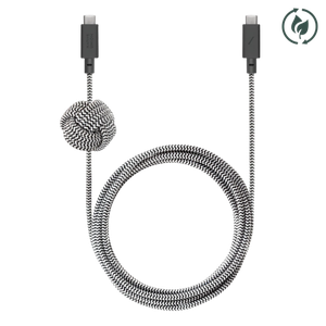 [846654077100] Native Union Cable-C To C 3M  Anchor (Zebra)